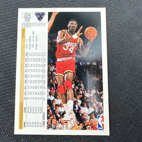 Houston Rockets Hakeem Olajuwon/Yao Ming 9 card lot - Picture 3 of 15